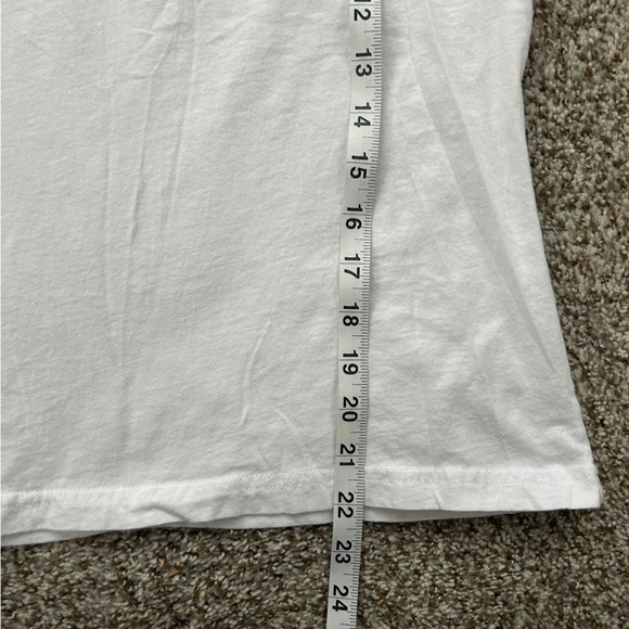 🦋 Disney White Minnie Mouse Sequin Short Sleeve T-Shirt Youth Large Size Medium - Picture 7 of 7